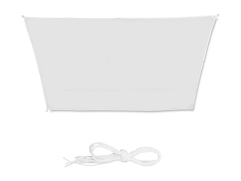 Voile d'ombrage trapèze 3 blanche 400 x 300 x 200 cm 13_0002935