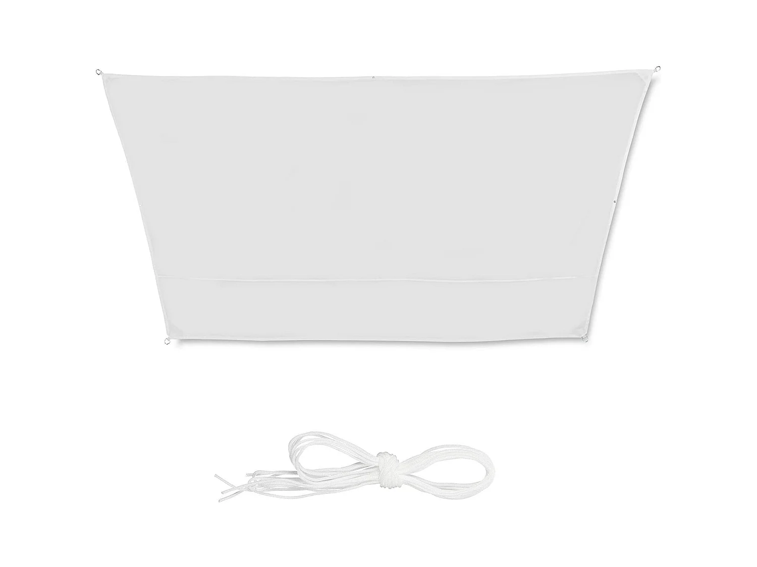 Voile d'ombrage trapèze 3 blanche 400 x 300 x 200 cm 13_0002935