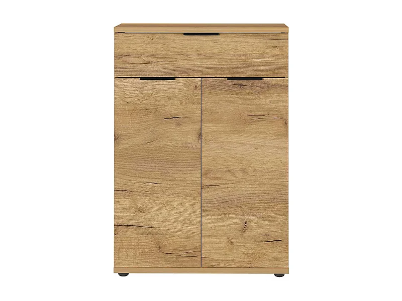 Schuhschrank in Wildeichefarben 75 cm breit