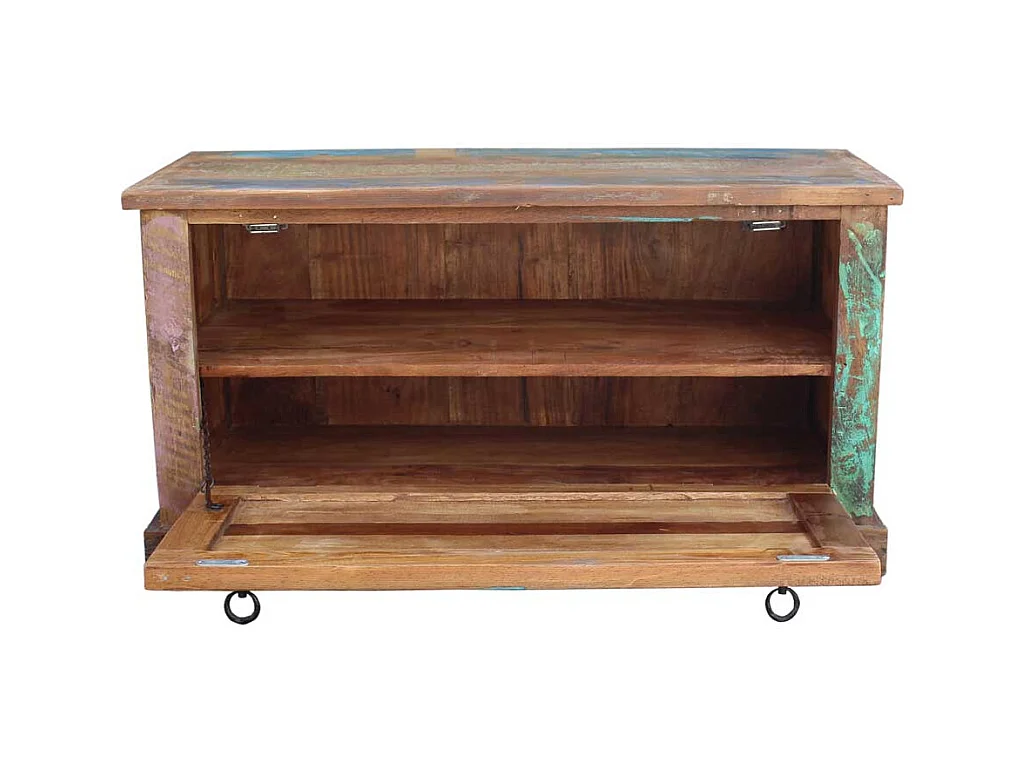 Schuhkipper in Bunt Shabby Chic Design