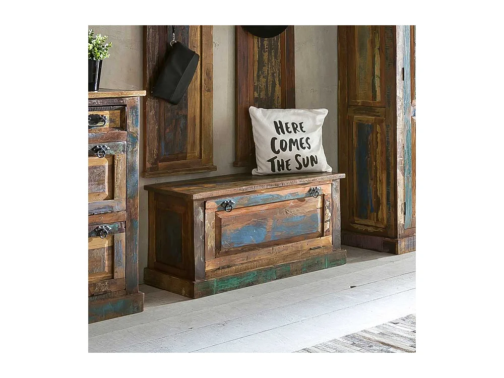 Schuhkipper in Bunt Shabby Chic Design