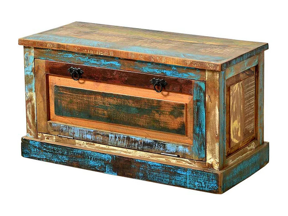 Schuhkipper in Bunt Shabby Chic Design