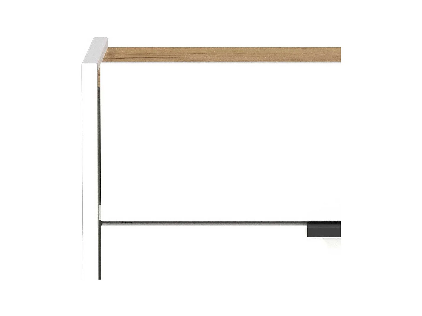 Schuhschrank Schuh Schrank mit Metallgriffen und Drehtüren