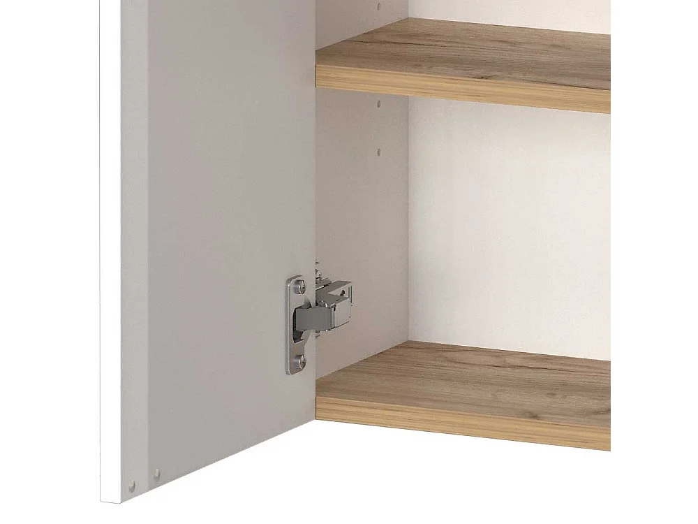 Schuhschrank Schuh Schrank mit Metallgriffen und Drehtüren