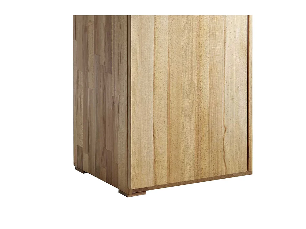 Garderoben Schuhschrank aus Kernbuche Massivholz 80 cm breit