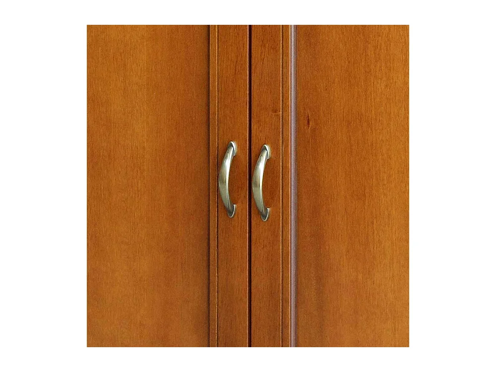 Schuhschrank Nussbaumfarben im klassischen Stil 106 cm hoch