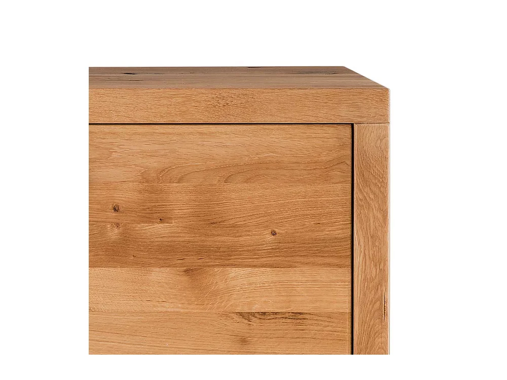 Schuhschränkchen im rustikalen Landhausstil Wildeiche & Buche Massivholz