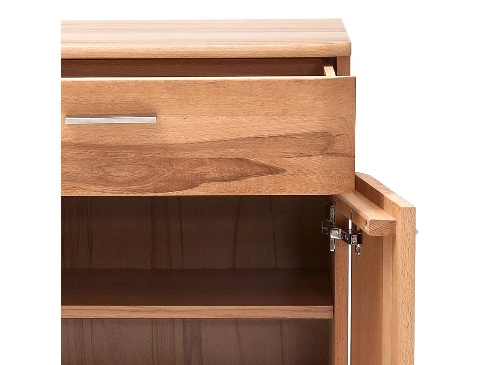 Schuhschrank Schuh Schrank mit einer Schublade und Metallgriffen