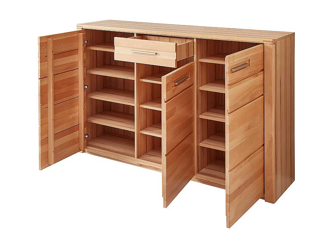 Schuhgarderobe in modernem Design einer Schublade