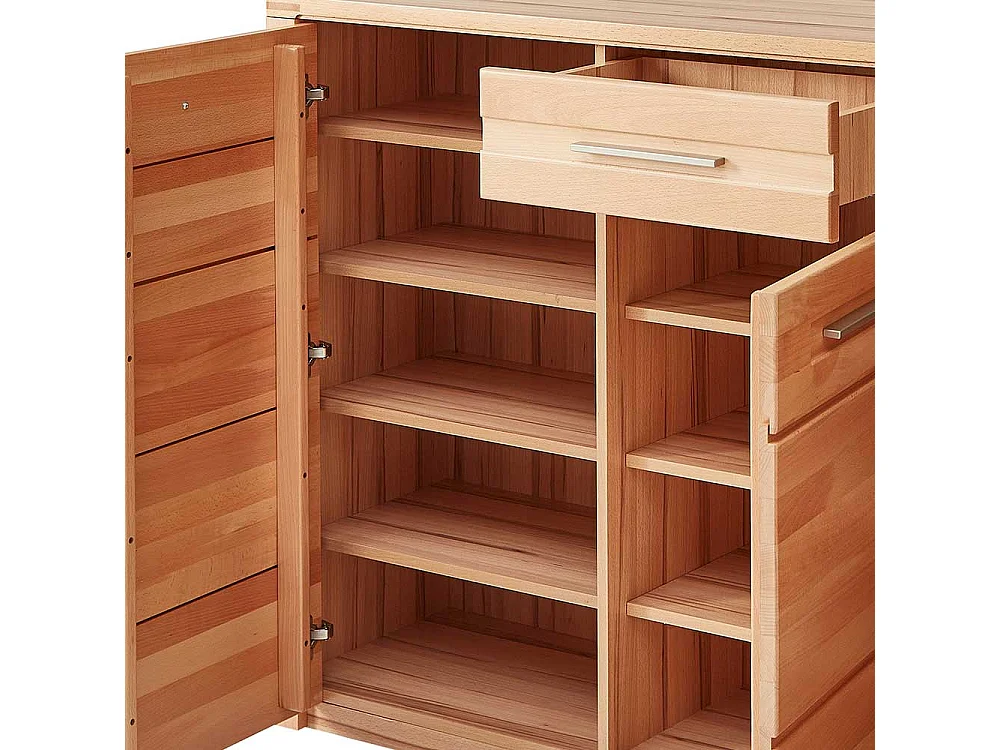 Schuhgarderobe in modernem Design einer Schublade