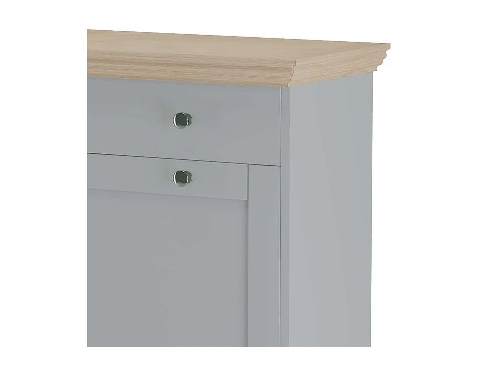 Schuhschrank Schuh Klappschrank mit einer Schublade inklusive zwei Schuhklappen