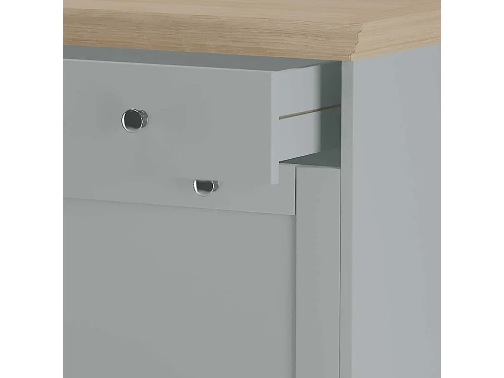 Schuhschrank Schuh Klappschrank mit einer Schublade inklusive zwei Schuhklappen