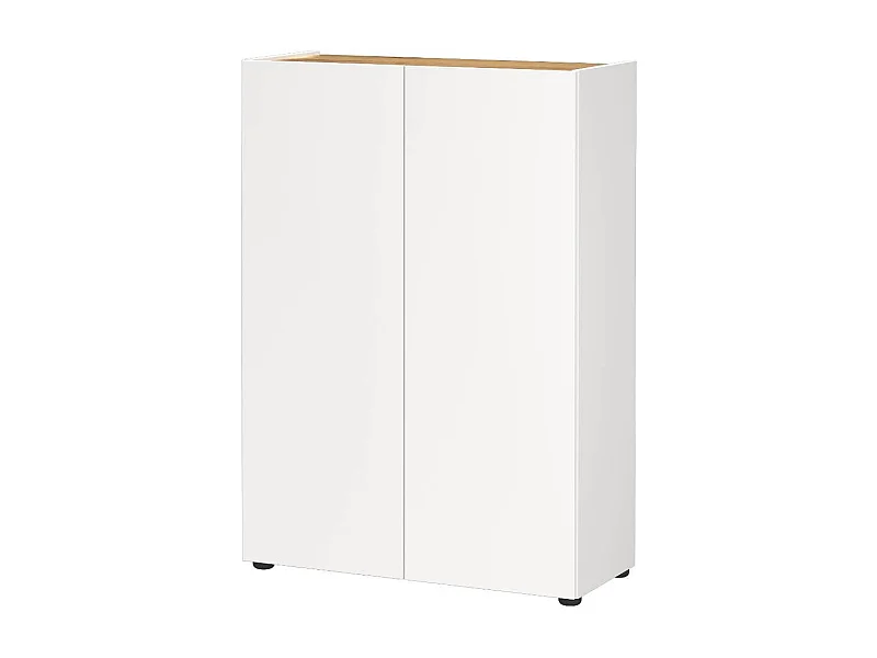 Schuhschrank Garderobenschuhschrank melaminbeschichtet mit Drehtüren