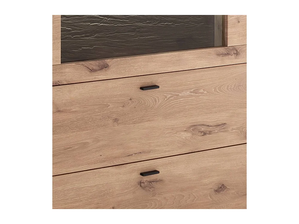 Schuhschrank Wandschrank mit LED Beleuchtung und Metallgriffen