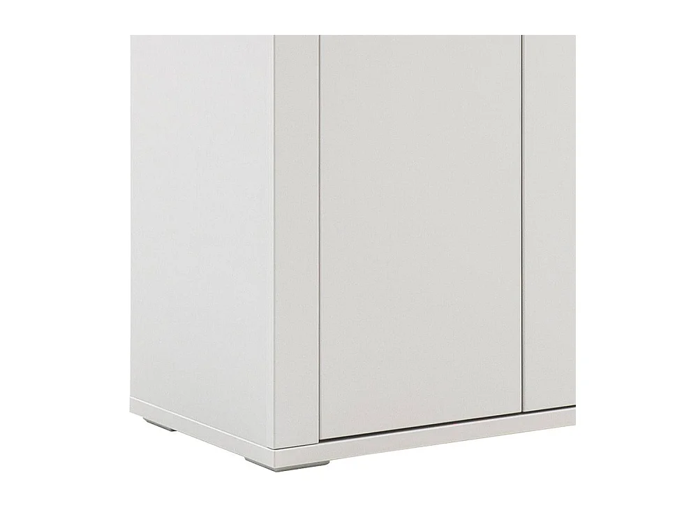 Schuhschrank Garderobenschuhschrank mit einer Schublade und Drehtüren