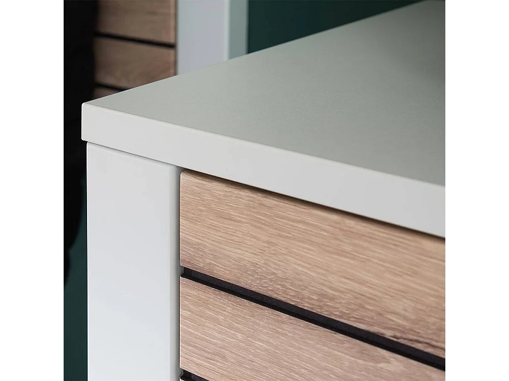 Schuhschrank Garderobenschuhschrank mit einer Schublade und Drehtüren