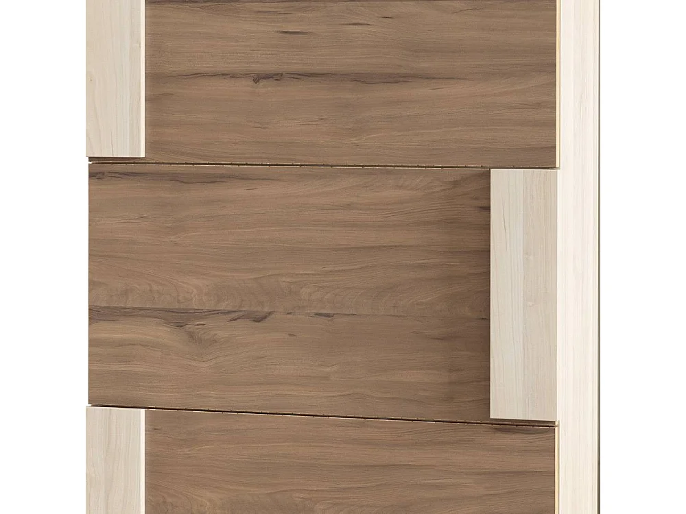 Garderobenschuhschrank Schuhgarderobe mit einer Schublade 129 cm hoch