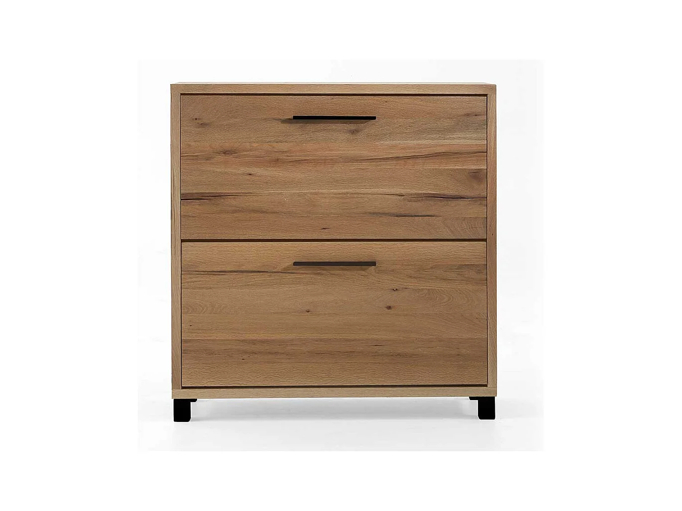 Garderobenschuhschrank aus Eiche Massivholz geölt