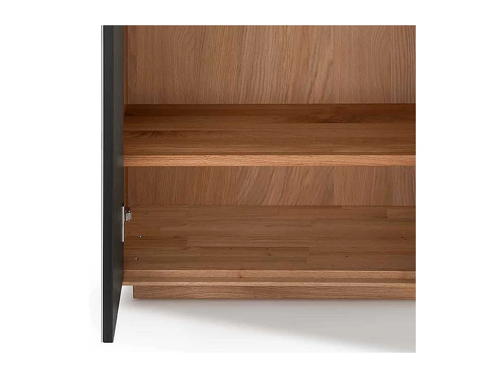 Schuhschrank Schuh Schrank mit Drehtüren 200 cm hoch