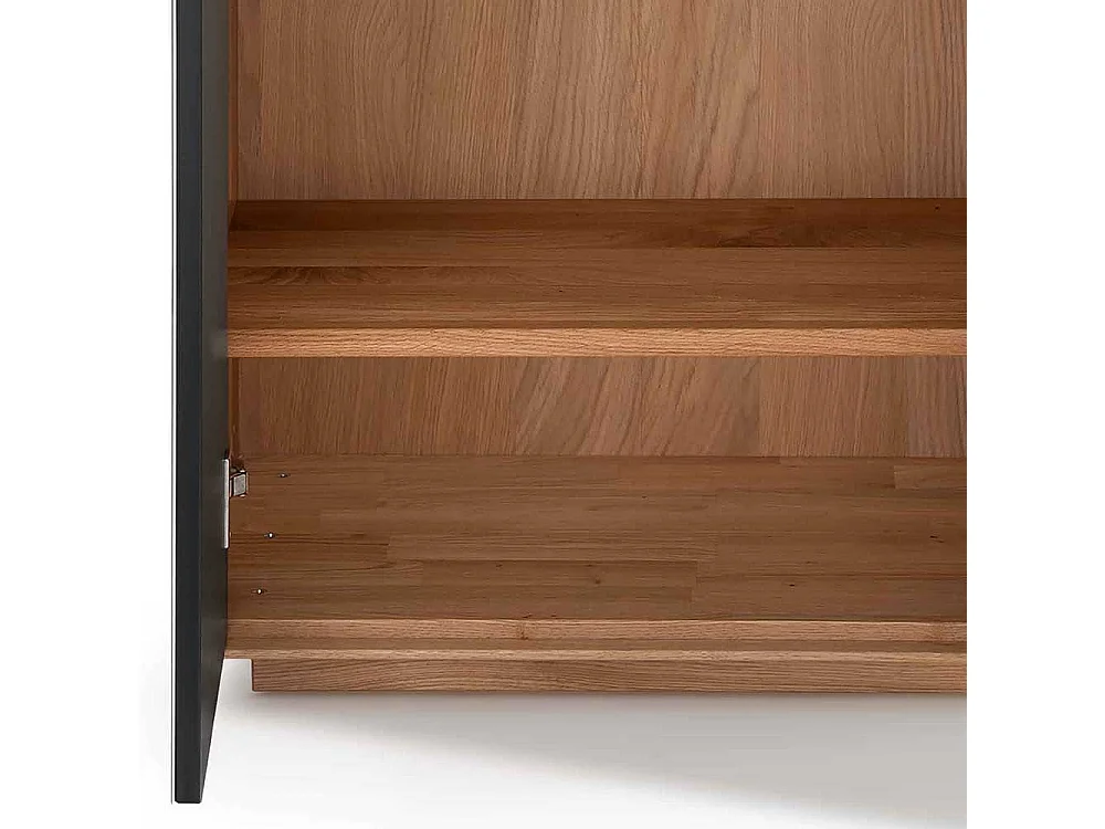 Schuhschrank Schuh Schrank mit Drehtüren 200 cm hoch