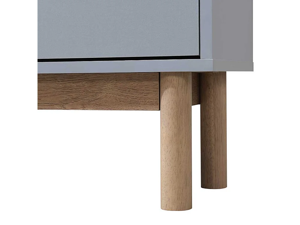 Schuhschrank Schuh Klappschrank mit Vierfußgestell im Skandi Design