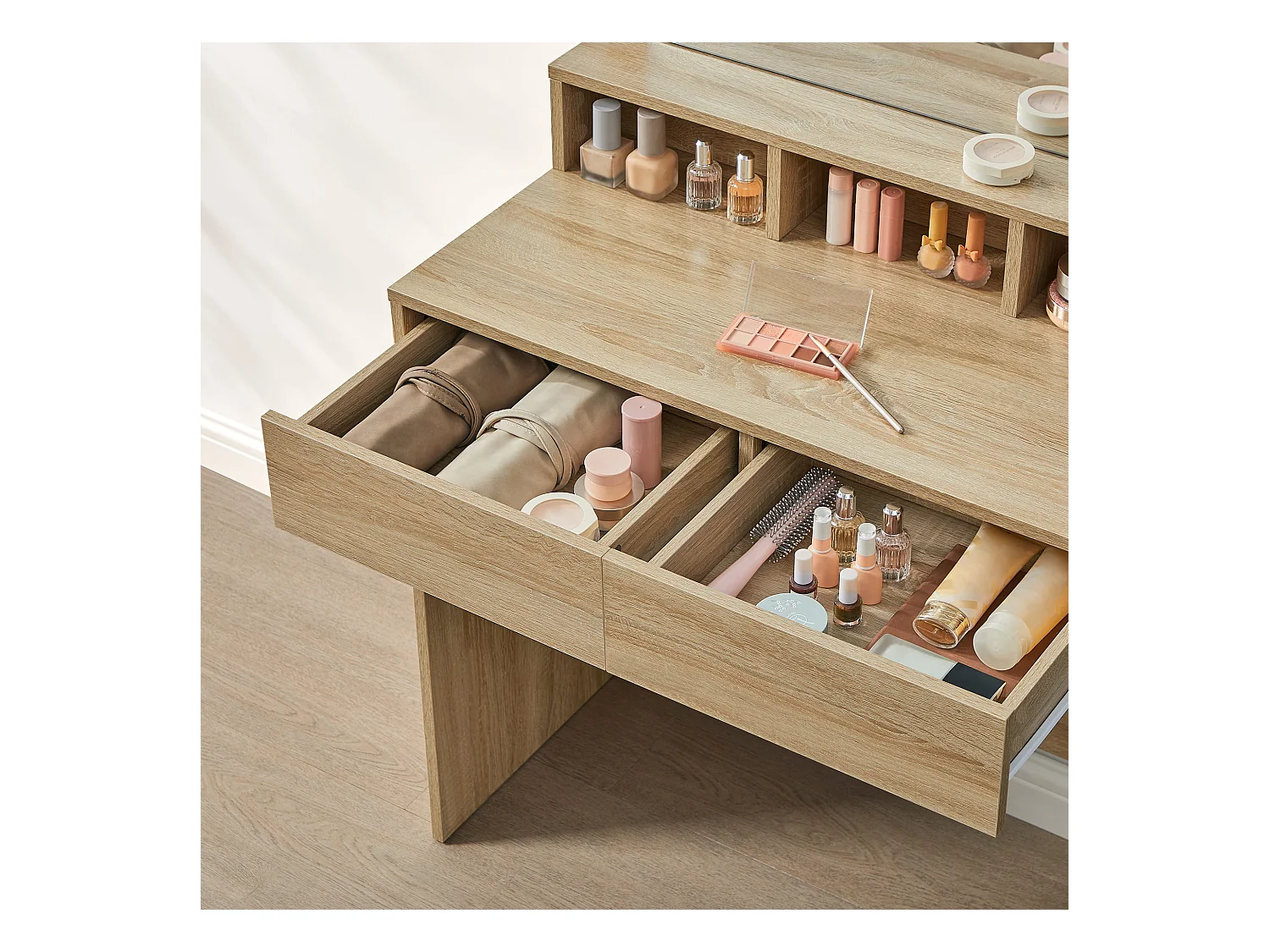 Valora YOL Frisiertisch Sonoma-Eiche mit Schublade Schlafzimmer