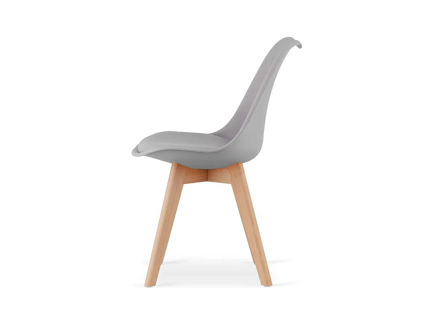 Valora KOVA Runder Tisch Ø60 Weiß + 2 RIKX Graue Stühle