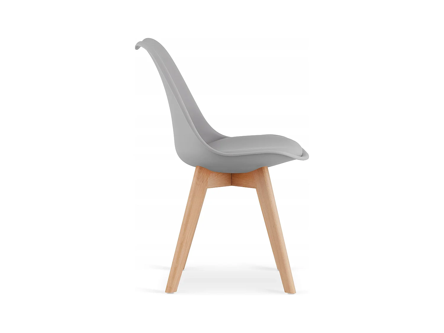 Valora KOVA Runder Tisch Ø60 Weiß + 2 RIKX Graue Stühle