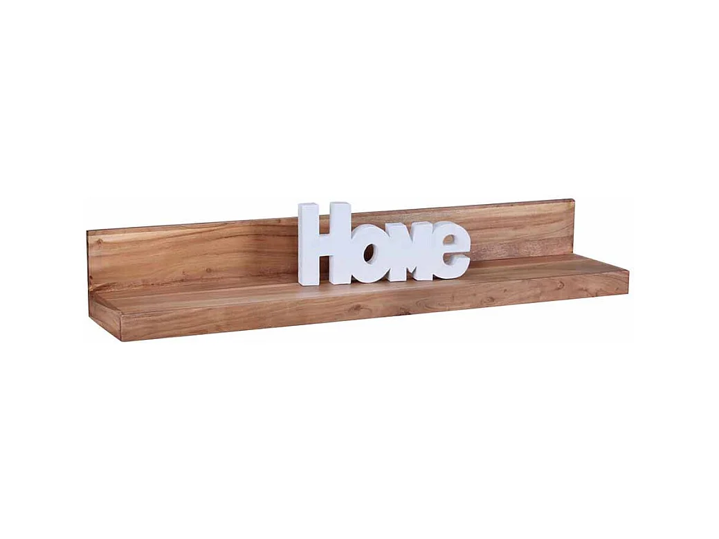 Wandboard aus Akazie Massivholz natur