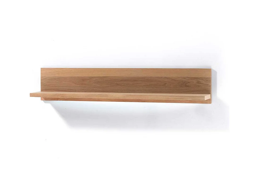 Wandregal in Asteiche Bianco furniert Landhausstil