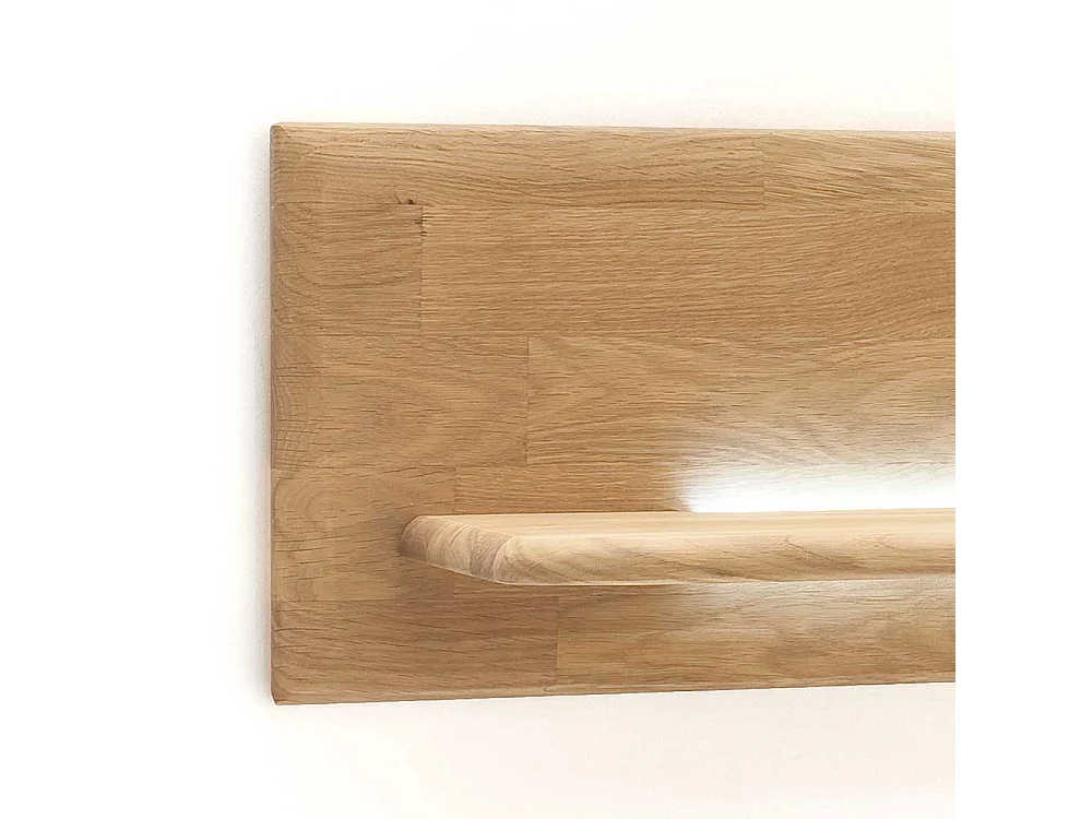 Wandboard massiv in Eiche Bianco 150 cm breit