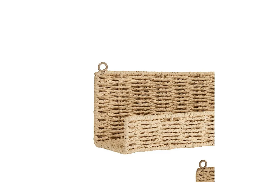 Wandboard H�ngeregal in Beige und rechteckiger Form (zweiteilig)