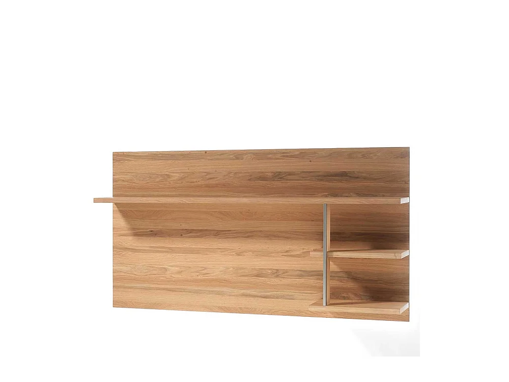 TV Wandboard in Asteiche Bianco furniert Landhausstil