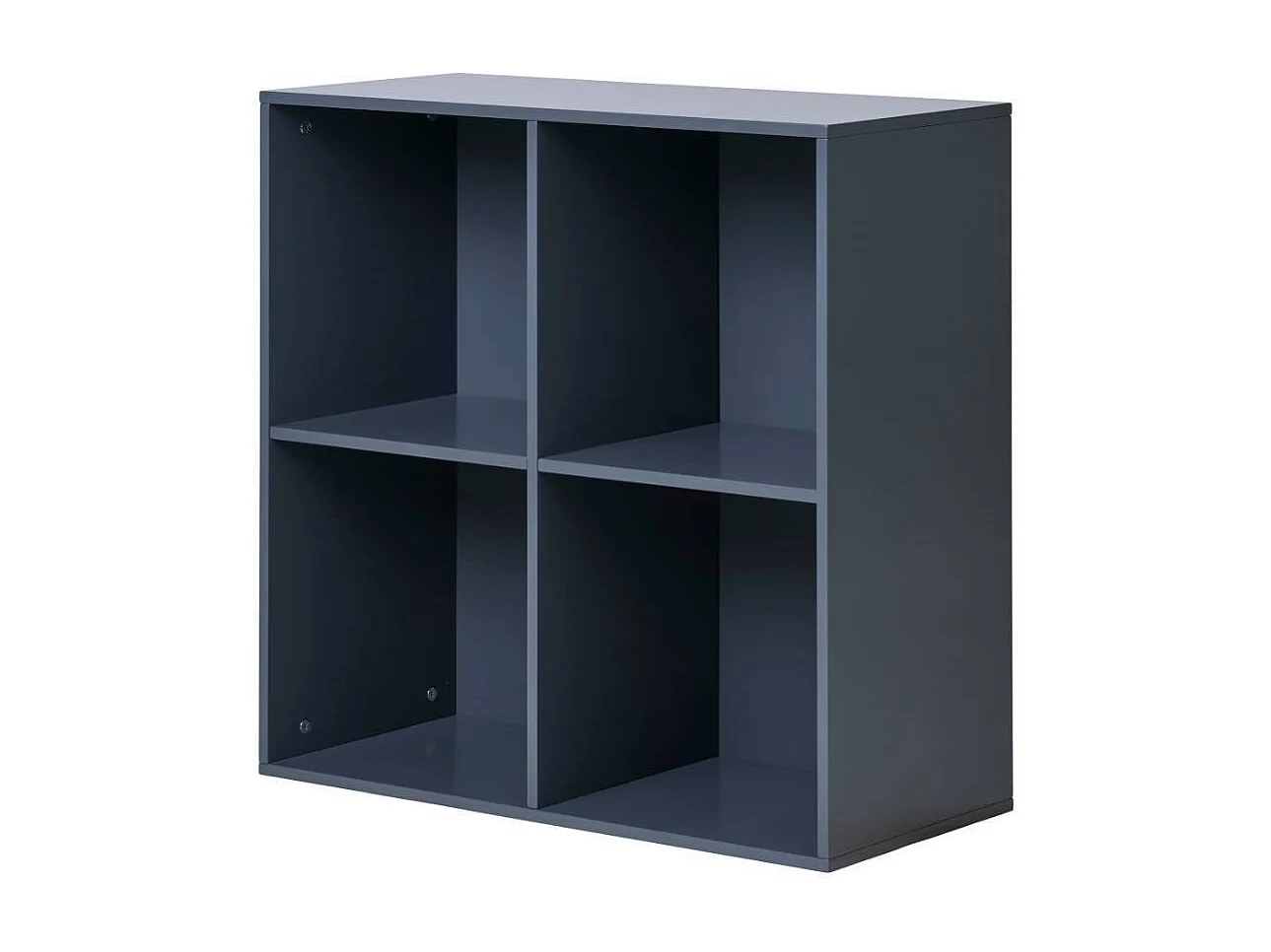 Wandregal Wohnzimmerregal aus MDF in Dunkelgrau