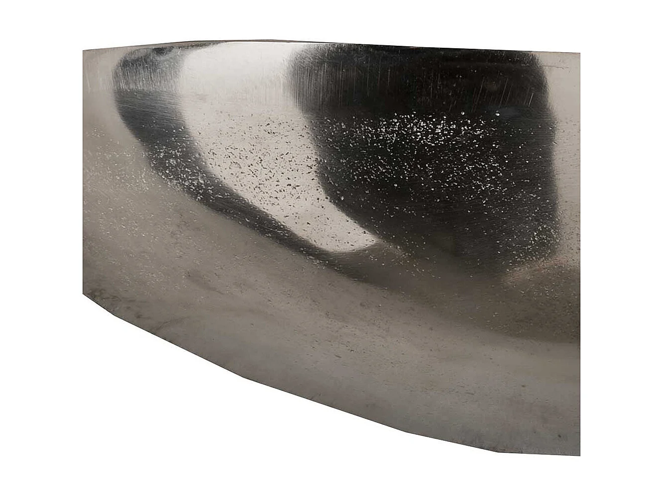 Board in Steinform aus Aluminium 75 cm breit