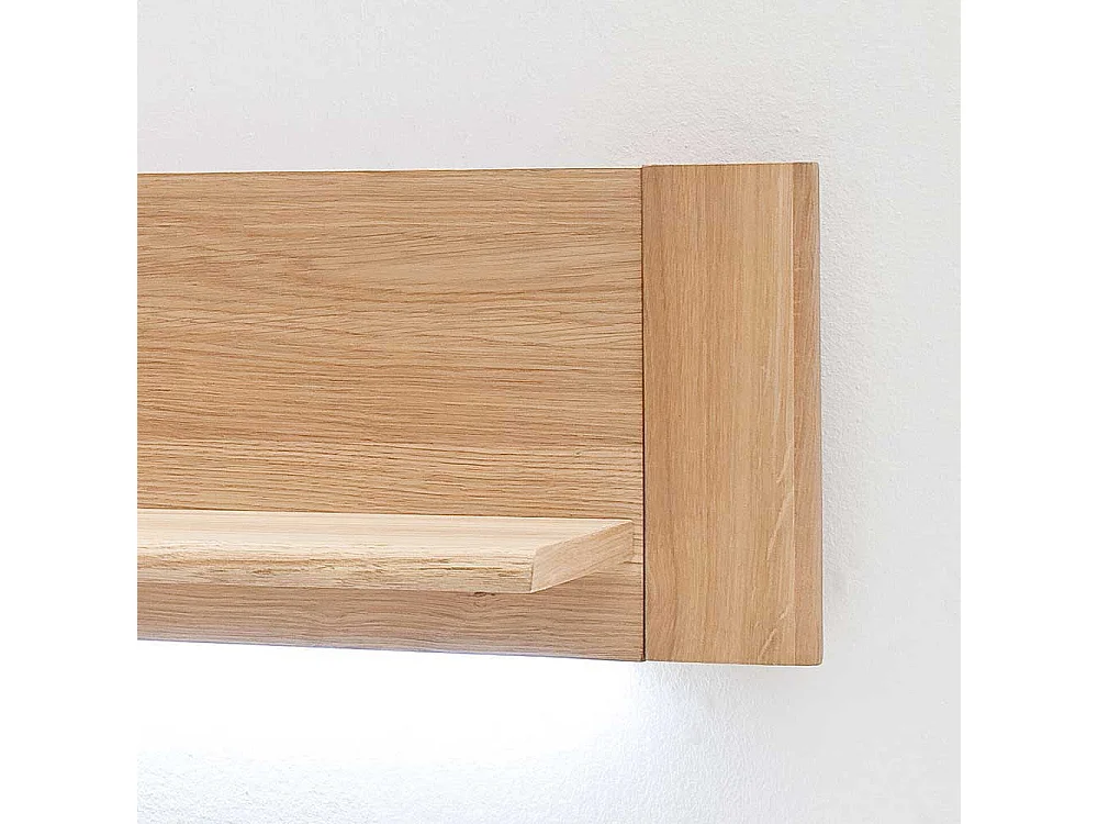 Ablageboard in Eiche Bianco LED Beleuchtung