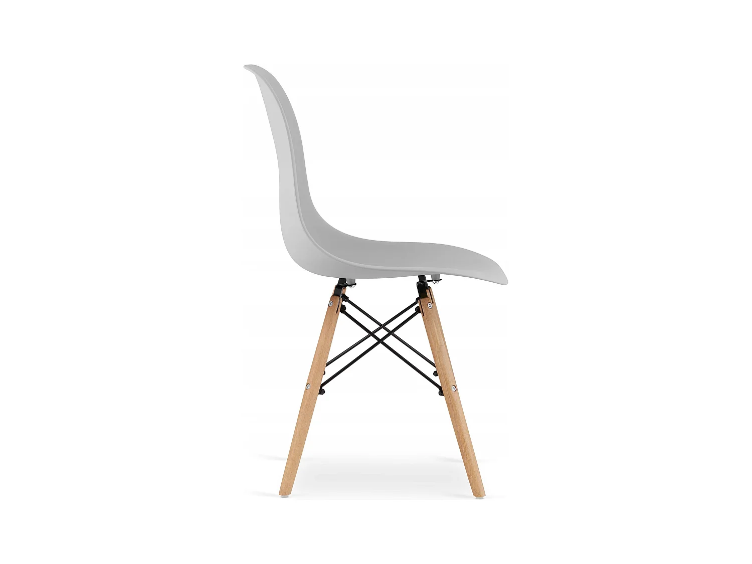 Value Table rectangulaire YURO 120x80 blanche + 6 chaises OSAKA grises