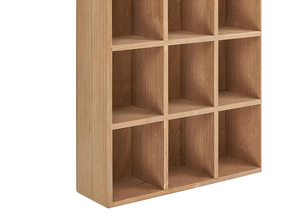 Setzkasten Hängeregal im Retrostil 63 cm hoch