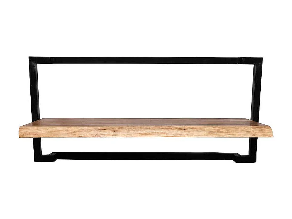 Wand Regal Holzregal im Industry und Loft Stil 100 cm breit