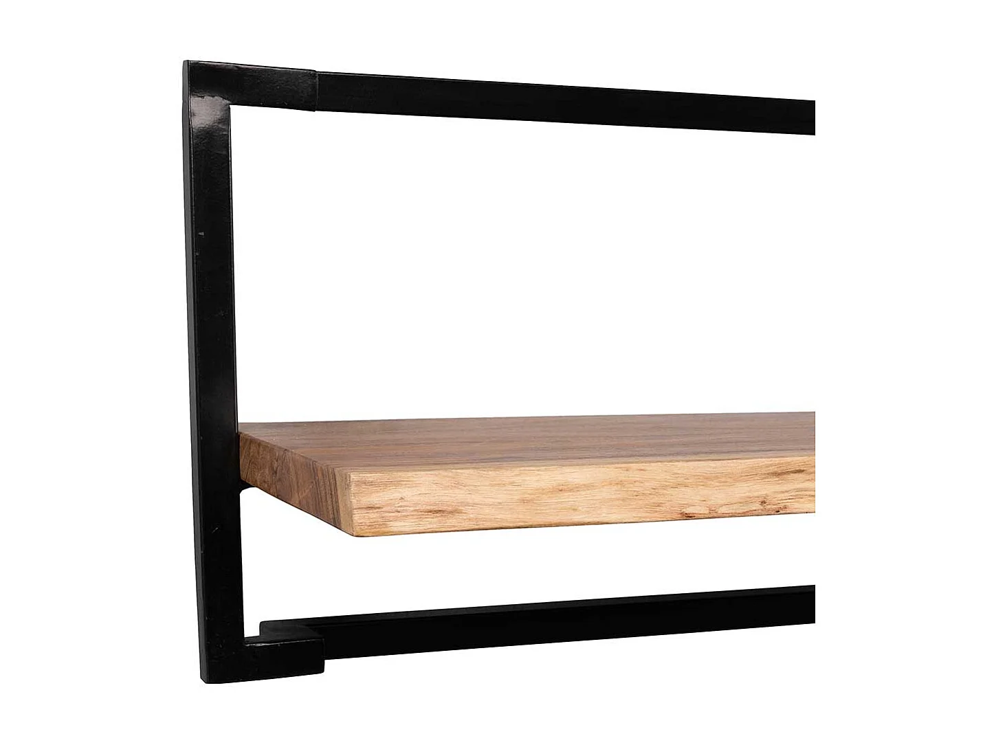 Wand Regal Holzregal im Industry und Loft Stil 100 cm breit