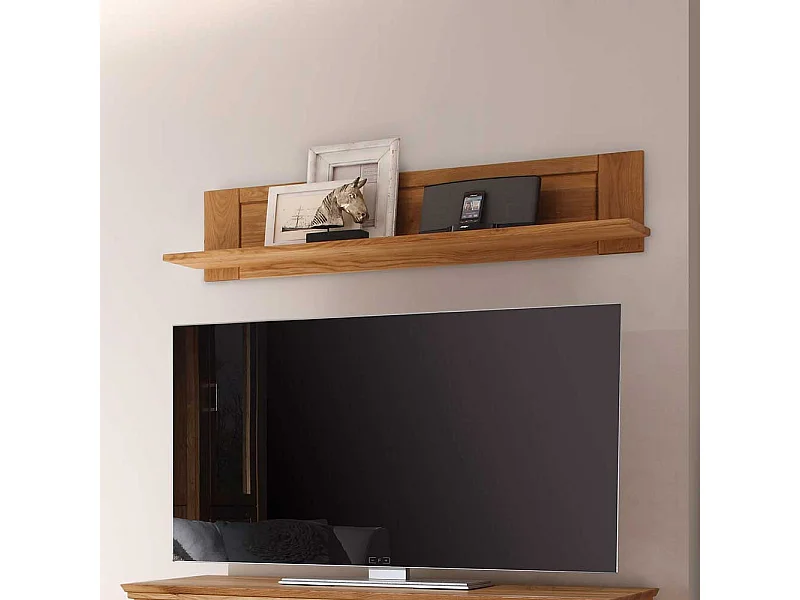 Ablageboard aus Wildeiche 125 cm breit