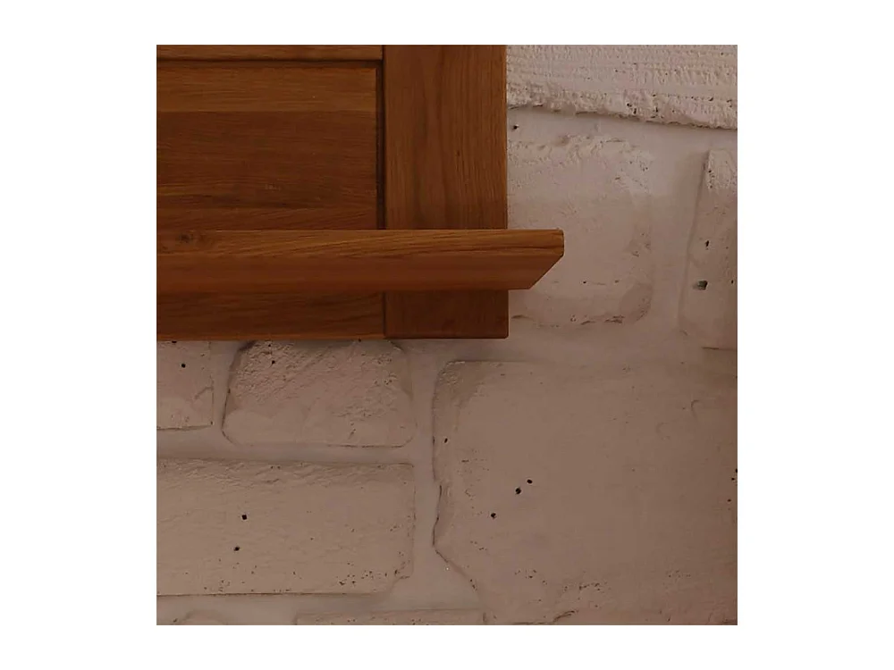 Ablageboard aus Wildeiche 125 cm breit