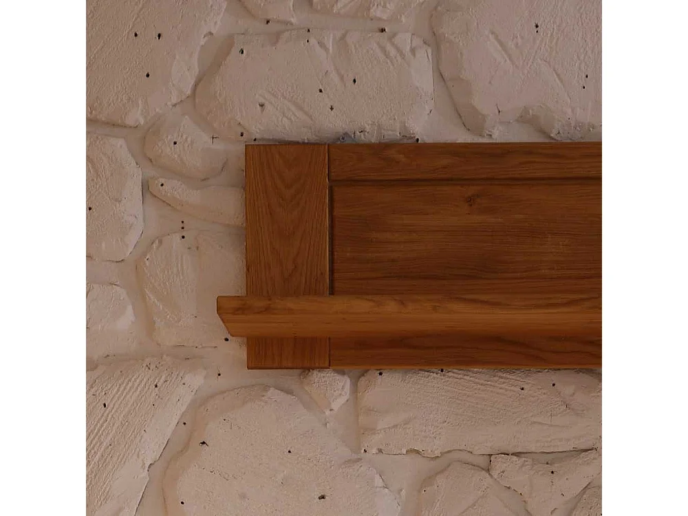 Ablageboard aus Wildeiche 125 cm breit