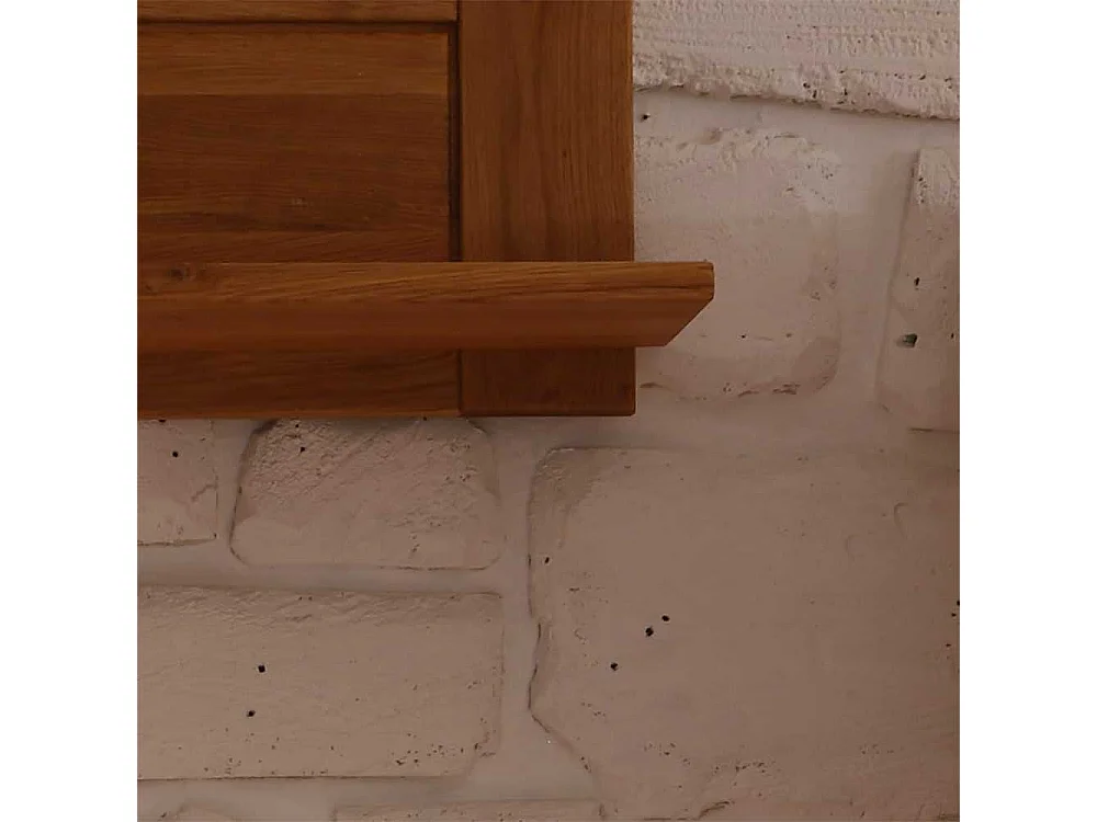 Ablageboard aus Wildeiche 125 cm breit