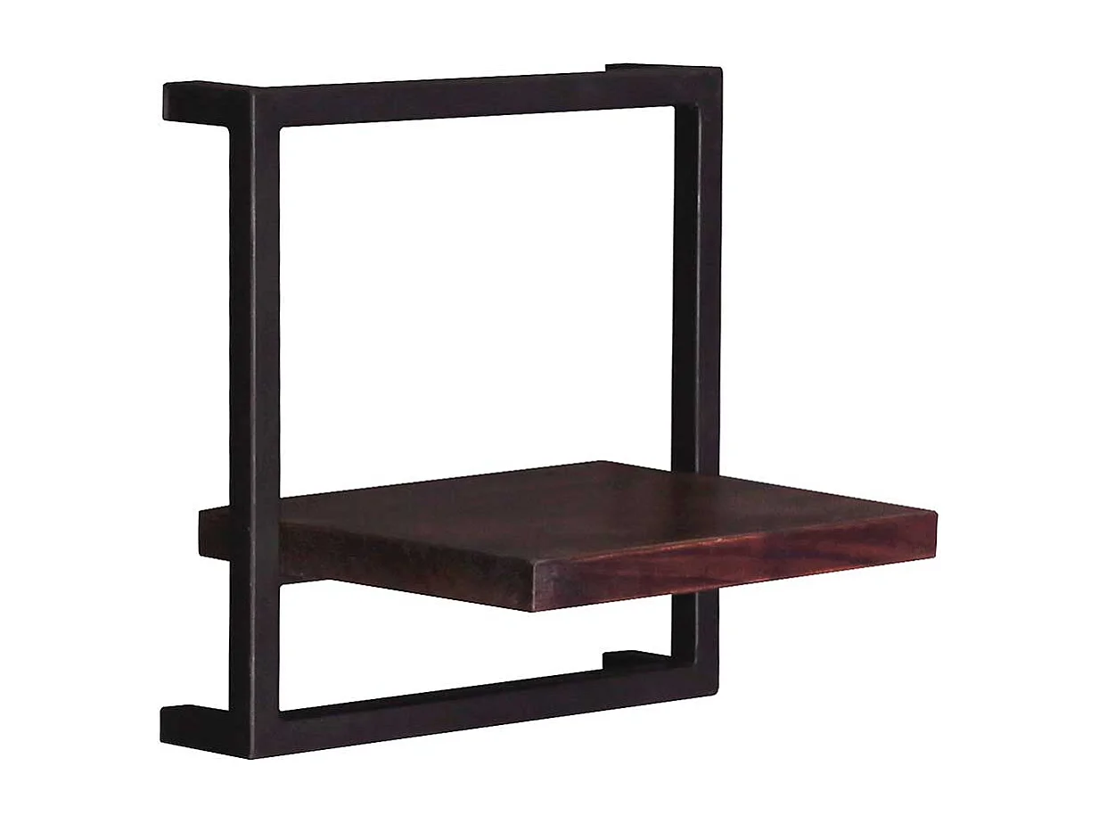 Koloniale Wandboards aus Recyclingholz Metall (dreiteilig)