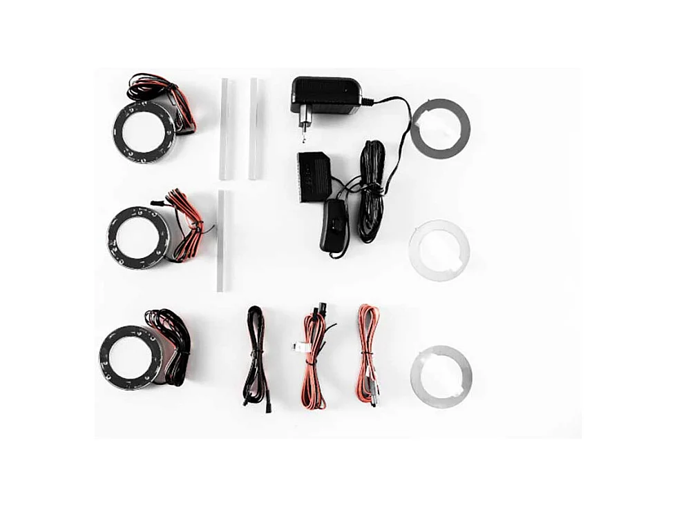 Hängeregal modern in Weiß und Schwarzgrau 100 cm hoch - 34 cm breit