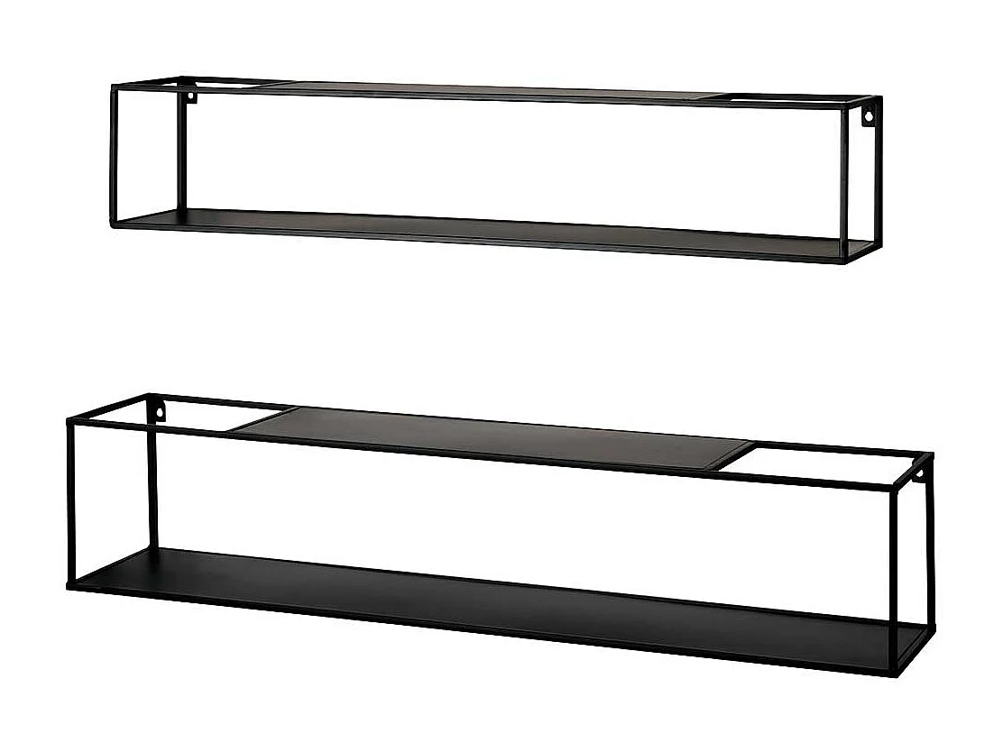 Regale aus Metall im Industry und Loft Stil Wandmontage (zweiteilig)