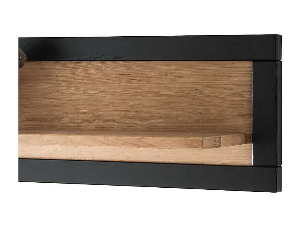 Wandboard zweifarbig aus Wildeiche Massivholz geölt