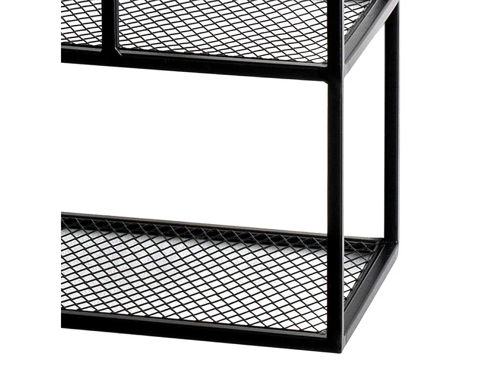 Metall Wand Regal in modernem Design 4 Ablagen