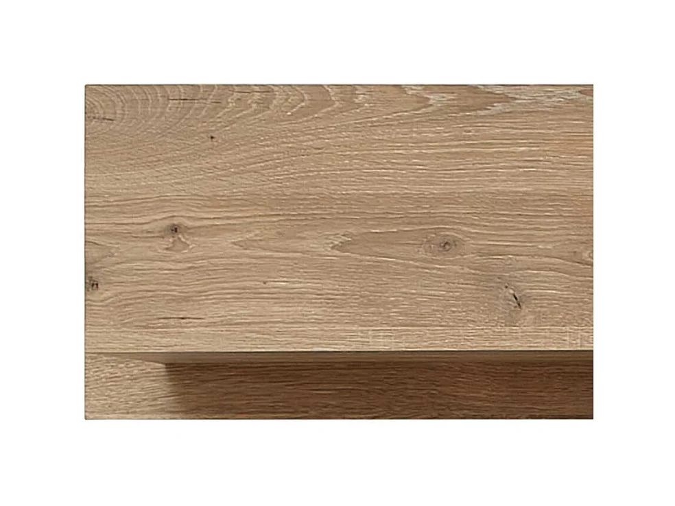 Wohnzimmer Regal hängend in Wildeichefarben 185 cm breit